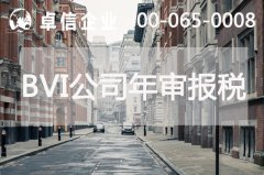 BVI公司年審報(bào)稅相關(guān)說明